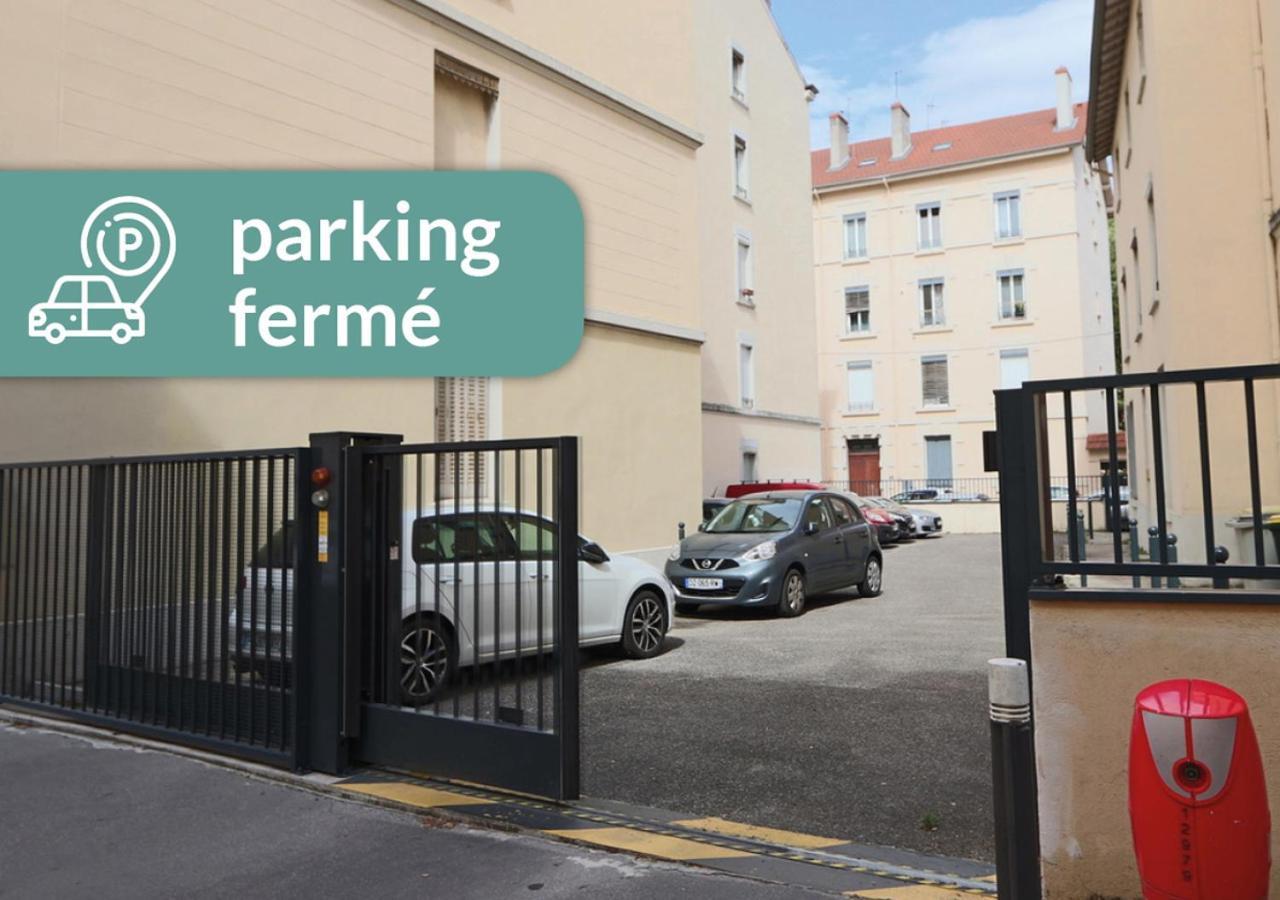Cosy Appartement Lyon Valmy - Parking Eksteriør bilde