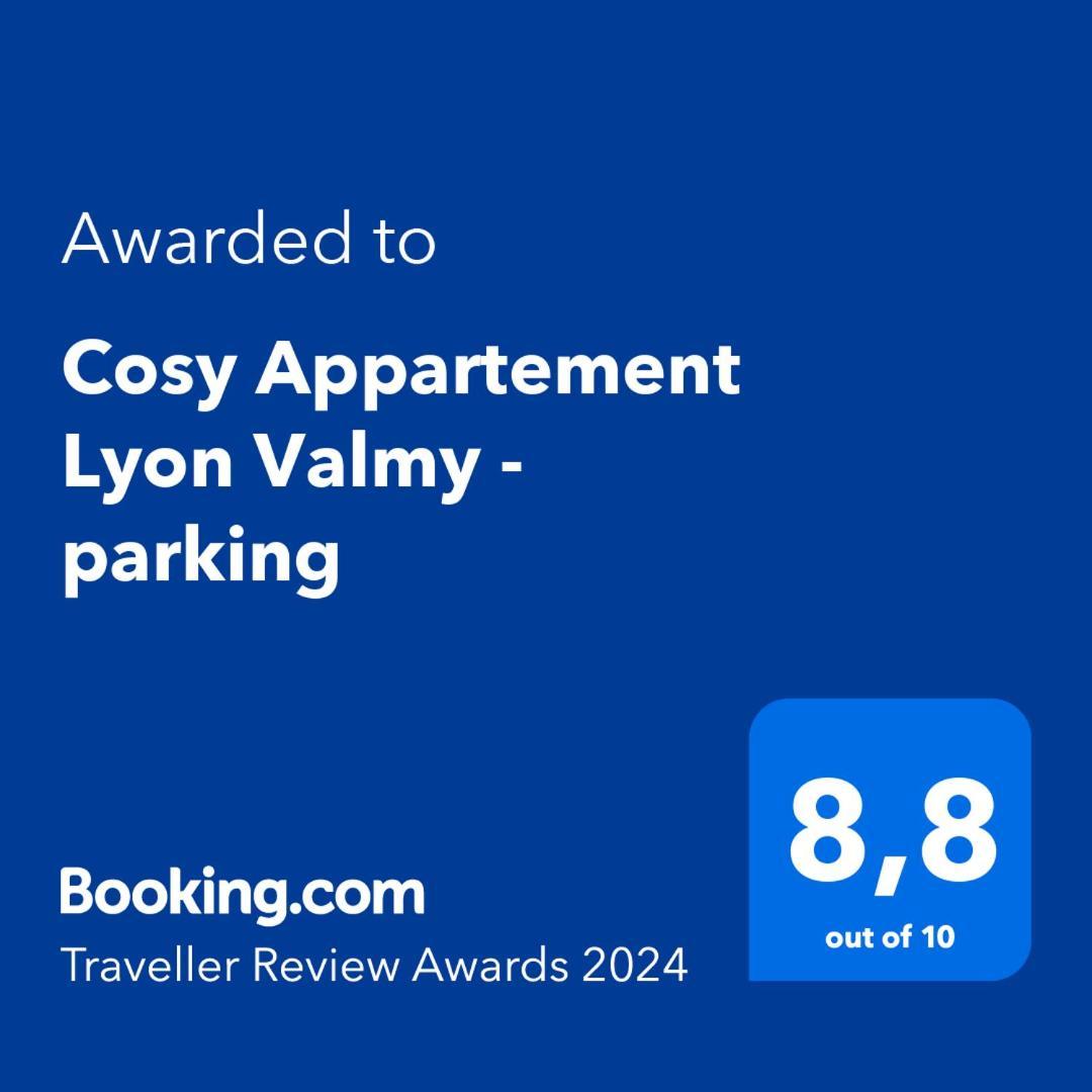 Cosy Appartement Lyon Valmy - Parking Eksteriør bilde